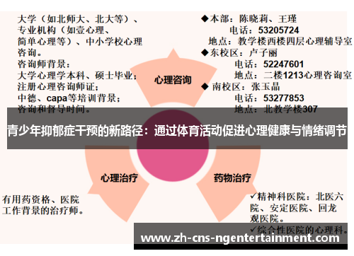 青少年抑郁症干预的新路径：通过体育活动促进心理健康与情绪调节